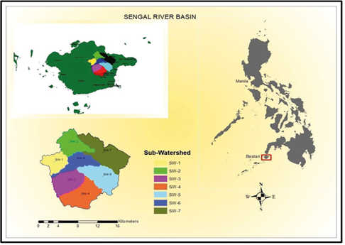 Figure 1. Gubawan watershed, the Study Area