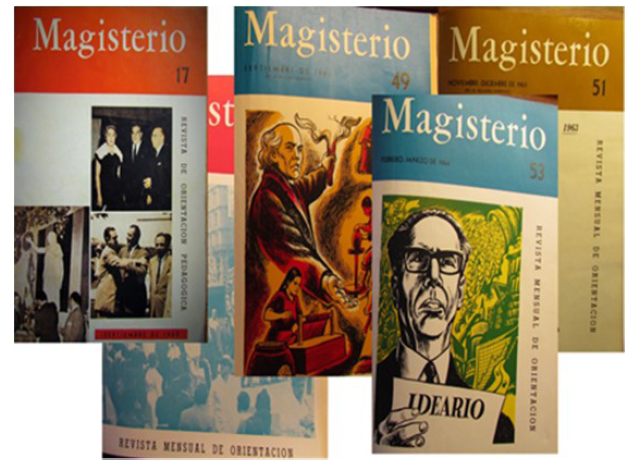 Portadas de Magisterio.