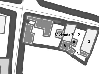 Distribución en el terreno
