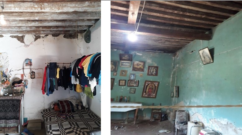 Interior de la vivienda vernácula
