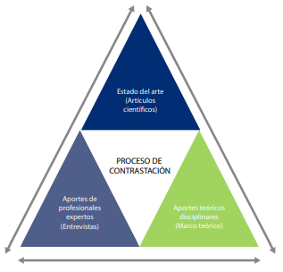 Proceso de triangulación del estudio