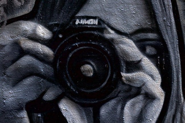 Wall Painting In a Small Lane