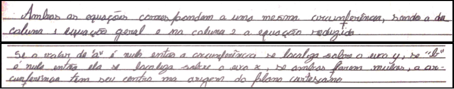 Resposta do A5 na atividade X