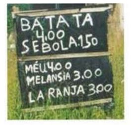 O letramento e o número.