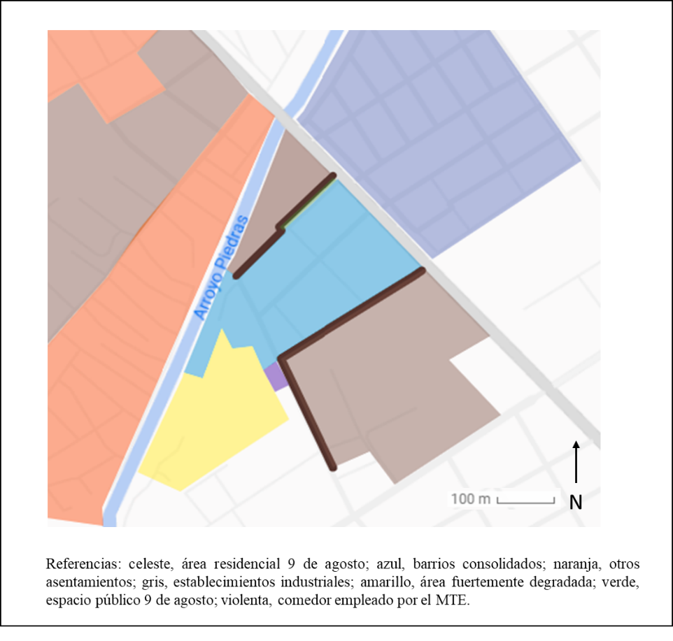 Usos del suelo en 9 de agosto