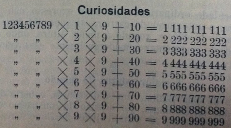 Curiosidades numéricas