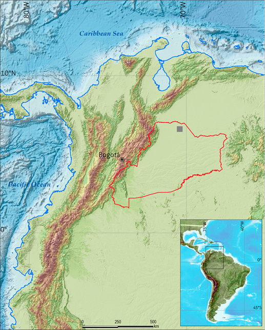 Location of study area