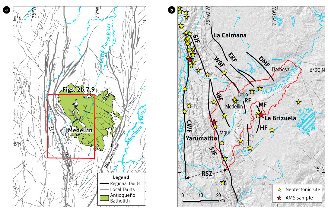 Detailed tectonic and geomorphic expression of the Central Cordillera controlling AV´s morphotectonic