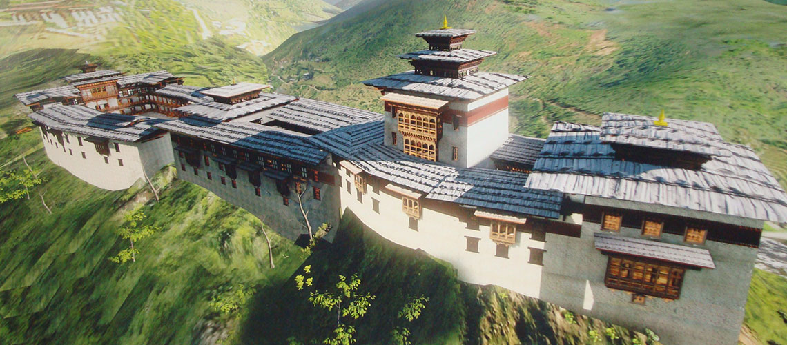  Proyecto de
reconstrucción del Wangduephodrang Dzong. (2018). Fuente: Wangduephodrang
Dzong Reconstruction Project.https://goo.gl/n14q1Z