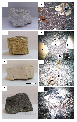 Imágenes de rocas intrusivas: 