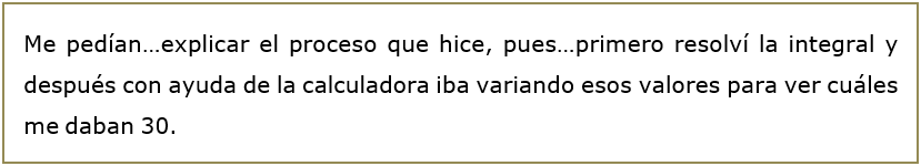 Fragmento de entrevista no dirigida a estudiante de docencia de la matemática.