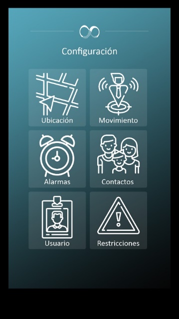 Pantalla de Opciones de
Configuraci&oacute;n