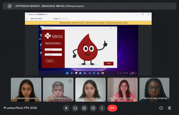 Presenta la reuni&oacute;n remota a los usuarios para la posterior Entrevista Estructurada.