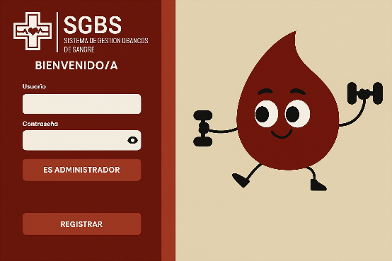 Interfaz principal del prototipo SGBS