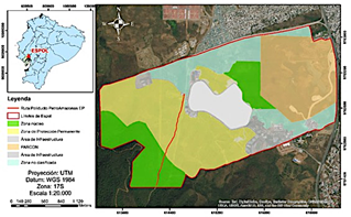  Mapa de ubicación del campus Gustavo Galindo de la
  ESPOL.