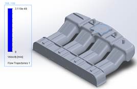 Trayectoria de la temperatura del colector de
    admisi&oacute;n del SUV h&iacute;brido (aluminio)