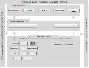 Cadena de valor del proceso Empaque de Banano