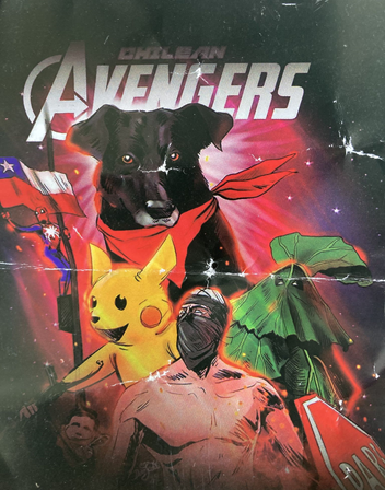 Folleto de los Avengers chilenos, Valparaíso.