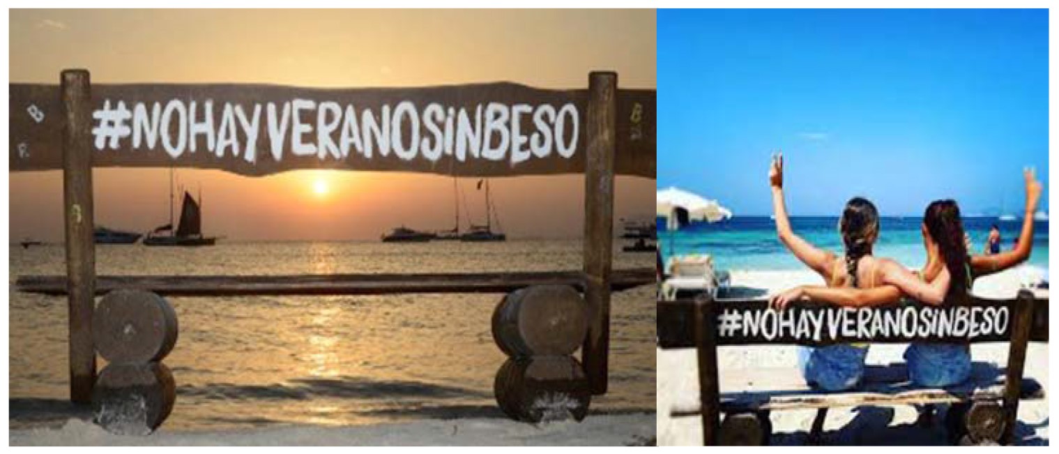 Campaña: #Nohayveranosinbeso Ibiza