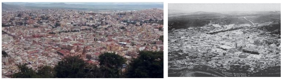 Vista panorámica del Centro Histórico de Zacatecas