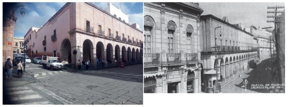 Avenida Hidalgo del Centro Histórico de Zacatecas
