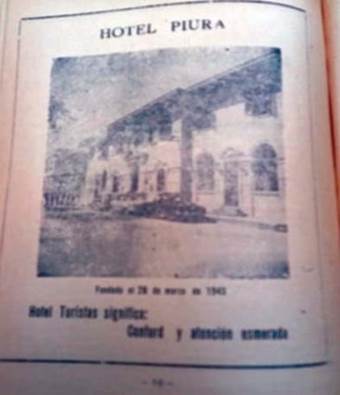 Hotel de Turistas. Publicidad en la Guía del peregrino (1960)