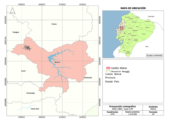 Zona centro noreste de Manab&iacute;