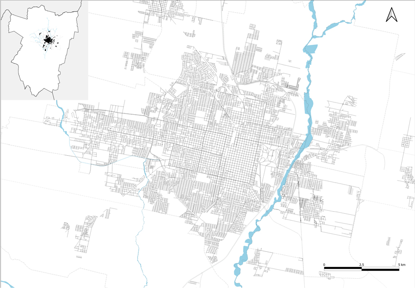 Ámbito territorial – área de
estudio: Área Metropolitana de Tucumán