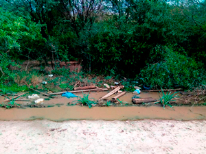 Micro-basurales, imagen B, Paraje Tres Horquetas - Chaco