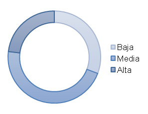 Clasificación de las empresas
estudiadas, en función de la incorporación e integración de tecnología