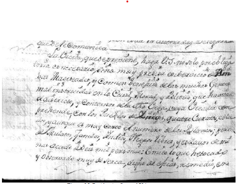 Figura 15: Residencias
Cauca, 1784
