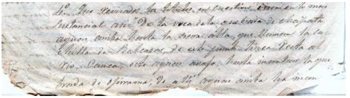 Figura 22: Títulos del vecindario de Anserma
Viejo, 1790