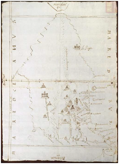Figura 5: Provincia del Chocó, 1597