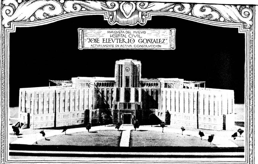 Proyecto del Hospital Civil José Eleuterio González, 1933