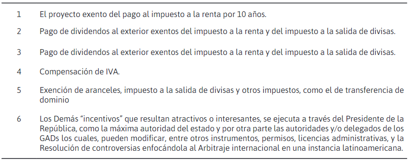 Estabilidad de régimen normativo tributario