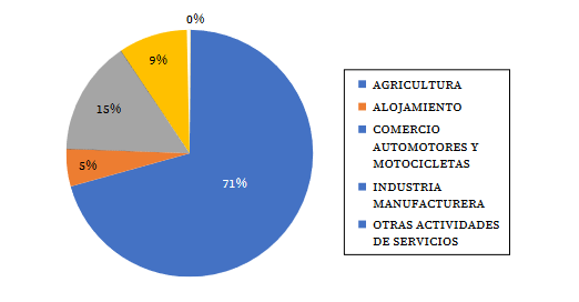 Prestación de Crédito de Desarrollo Humano-Actividad principal (2018-2020)