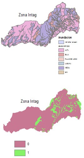 An&aacute;lisis
variable 5, riesgos de Inundaci&oacute;n y flujos de lodo en la zona de Intag.