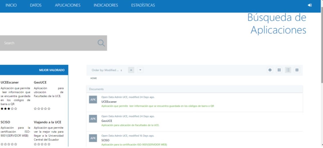 Portal
de Aplicaciones