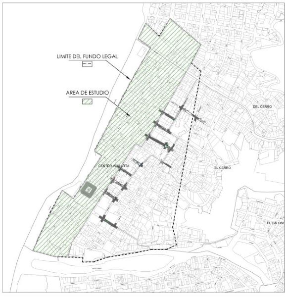 Delimitaci&oacute;n del &aacute;rea de estudio