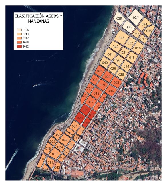 Clasificaci&oacute;n AGEB y manzanas