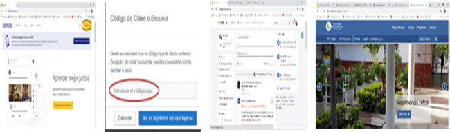 Página de Edmodo