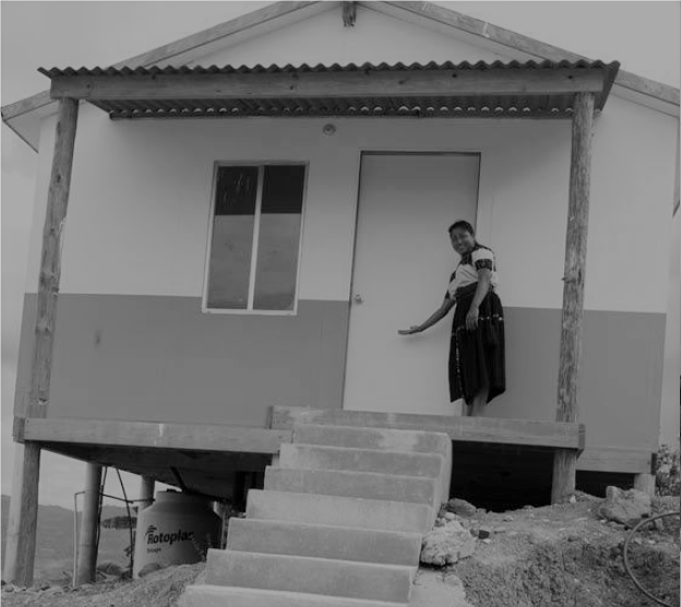 Vivienda otorgada en la
ciudad rural Santiago el Pinar
