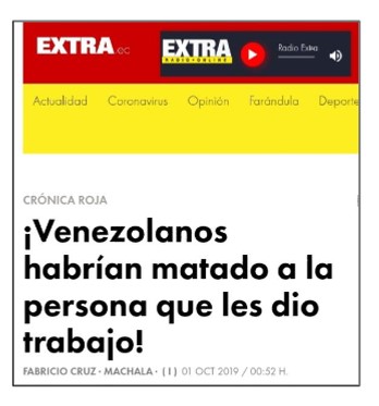 Venezolanos sin visa bloquean paso entre Ecuador y Colombia.
Diario Extra.