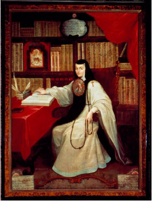 Miguel Cabrera, Retrato de Sor Juana Inés de la
Cruz, Museo Nacional de Historia