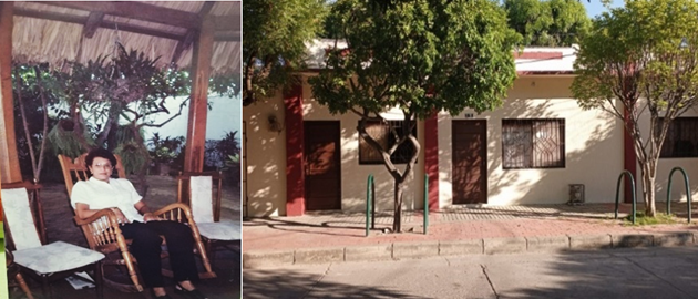 Casa paterna donde disfruta parte de su tiempo no laboral. Chiriguaná, Cesar (2023)