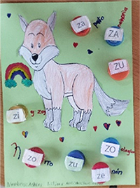 Sílabas con la letra z