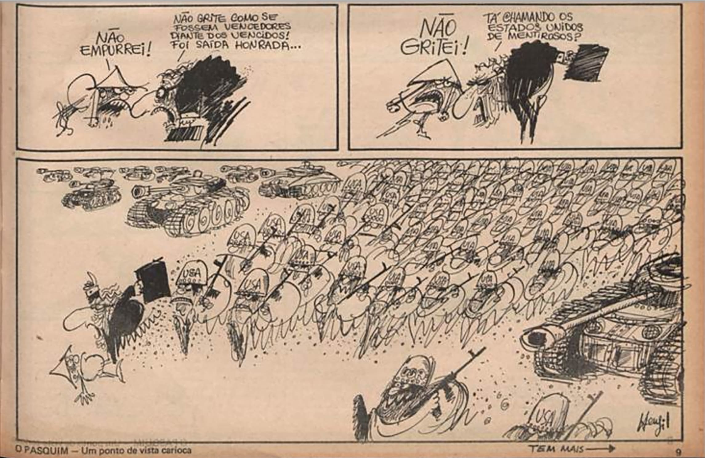 Henfil y el fin de la guerra