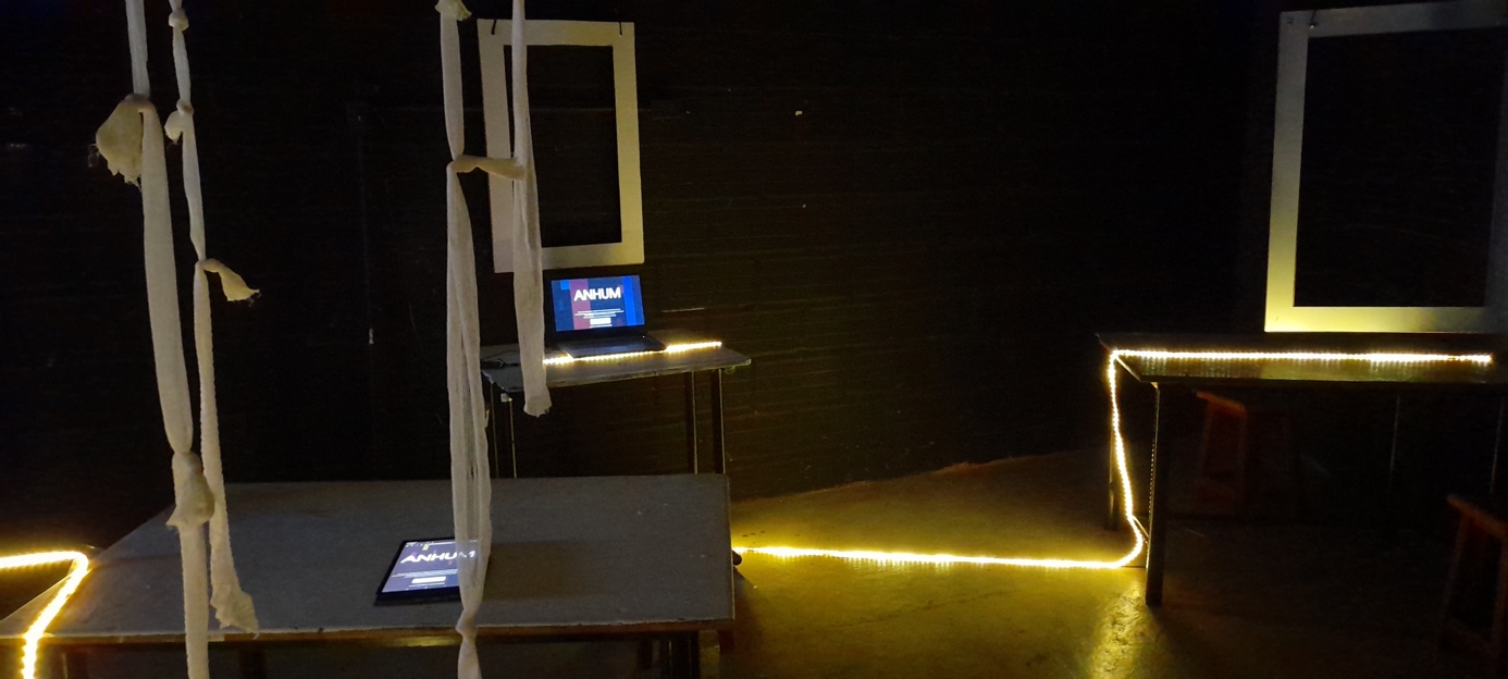 Instalación realizada en agosto de 2022 en el Taller Quitasol, plano abierto.
