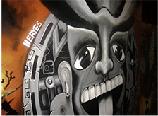 "Dios del sol Azteca".