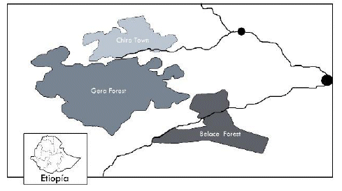  map of
study area